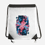 Teleportation Card-None-Drawstring-Bag-glitchygorilla