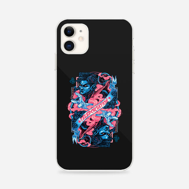 Teleportation Card-iPhone-Snap-Phone Case-glitchygorilla