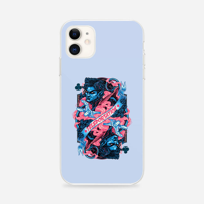 Teleportation Card-iPhone-Snap-Phone Case-glitchygorilla