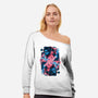 Teleportation Card-Womens-Off Shoulder-Sweatshirt-glitchygorilla