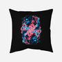 Teleportation Card-None-Non-Removable Cover w Insert-Throw Pillow-glitchygorilla