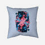 Teleportation Card-None-Non-Removable Cover w Insert-Throw Pillow-glitchygorilla