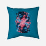 Teleportation Card-None-Non-Removable Cover w Insert-Throw Pillow-glitchygorilla