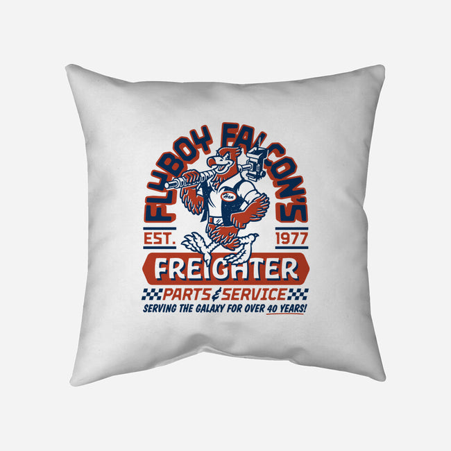 Flyboy Falcon-None-Removable Cover w Insert-Throw Pillow-Wheels