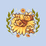 Sunflower Cat Bee-None-Outdoor-Rug-TechraNova