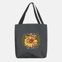 Sunflower Cat Bee-None-Basic Tote-Bag-TechraNova