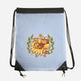 Sunflower Cat Bee-None-Drawstring-Bag-TechraNova