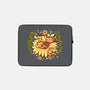 Sunflower Cat Bee-None-Zippered-Laptop Sleeve-TechraNova