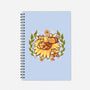 Sunflower Cat Bee-None-Dot Grid-Notebook-TechraNova