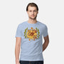 Sunflower Cat Bee-Mens-Premium-Tee-TechraNova