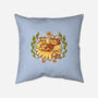 Sunflower Cat Bee-None-Non-Removable Cover w Insert-Throw Pillow-TechraNova