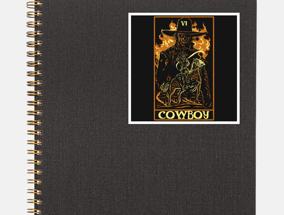 Cowboy Tarot Card