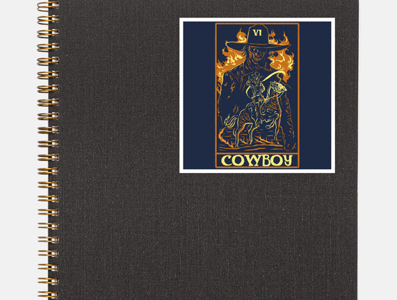 Cowboy Tarot Card