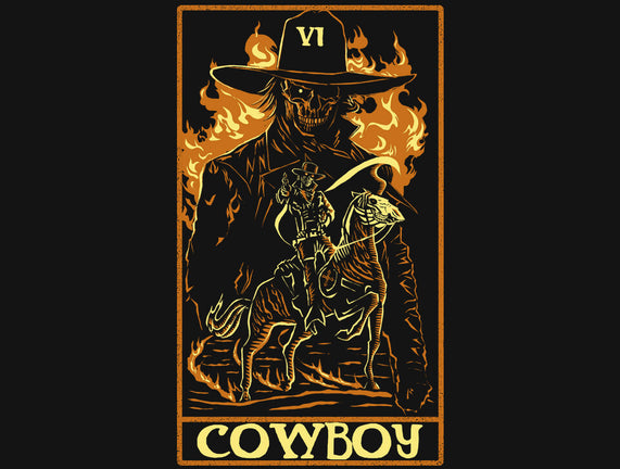 Cowboy Tarot Card