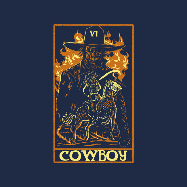 Cowboy Tarot Card-Unisex-Crew Neck-Sweatshirt-naomori