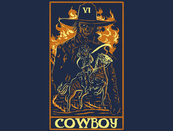 Cowboy Tarot Card