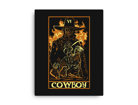 Cowboy Tarot Card