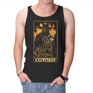 Cowboy Tarot Card