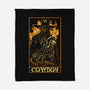 Cowboy Tarot Card-None-Fleece-Blanket-naomori