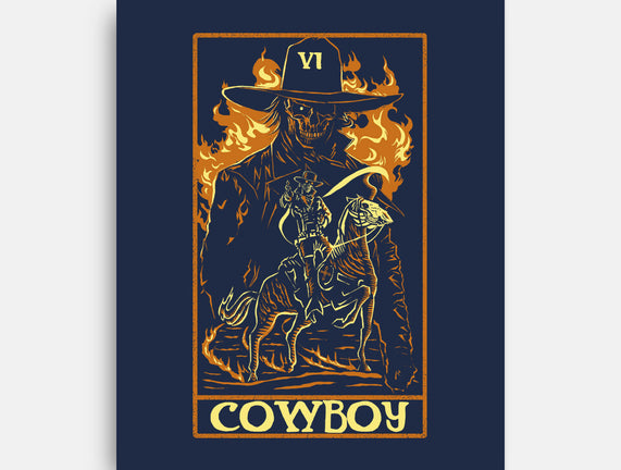 Cowboy Tarot Card