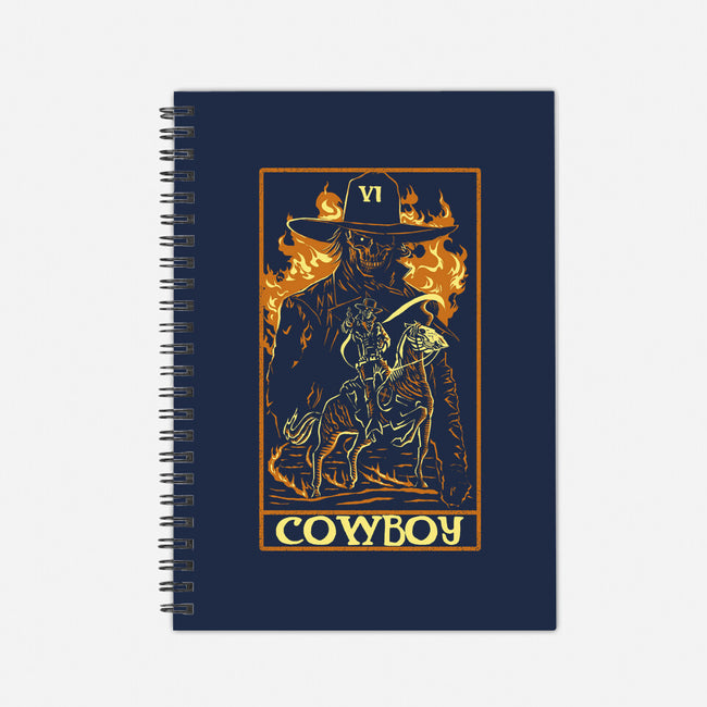 Cowboy Tarot Card-None-Dot Grid-Notebook-naomori