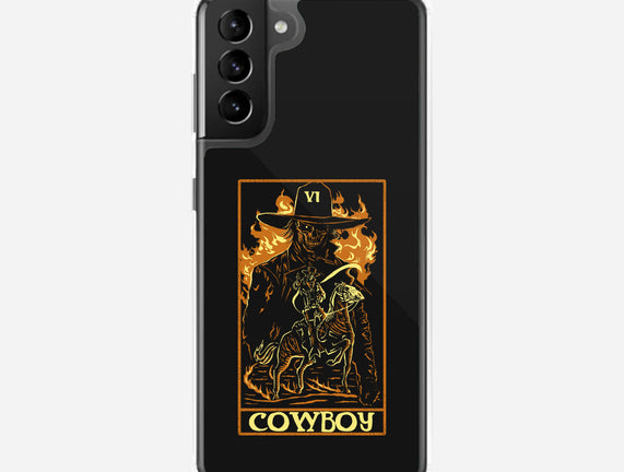 Cowboy Tarot Card