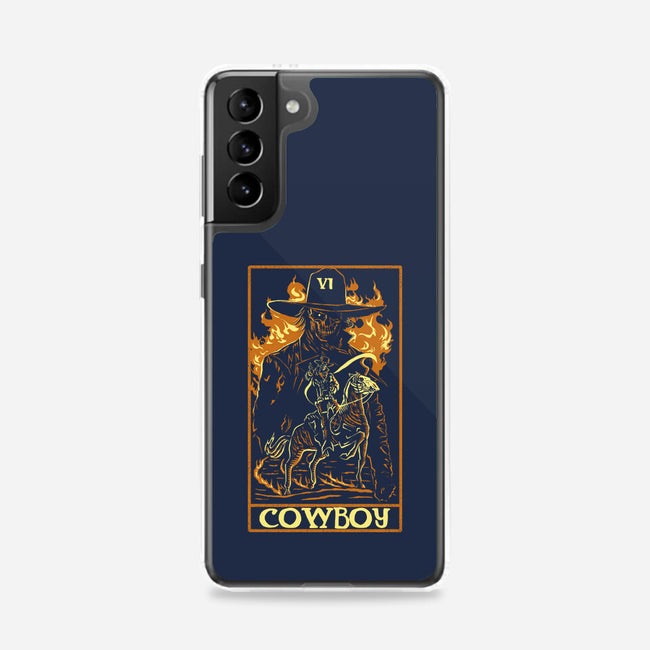 Cowboy Tarot Card-Samsung-Snap-Phone Case-naomori