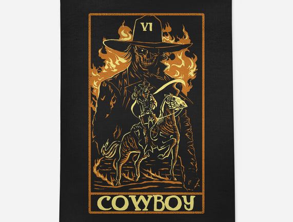 Cowboy Tarot Card