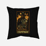 Cowboy Tarot Card-None-Non-Removable Cover w Insert-Throw Pillow-naomori