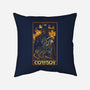 Cowboy Tarot Card-None-Non-Removable Cover w Insert-Throw Pillow-naomori