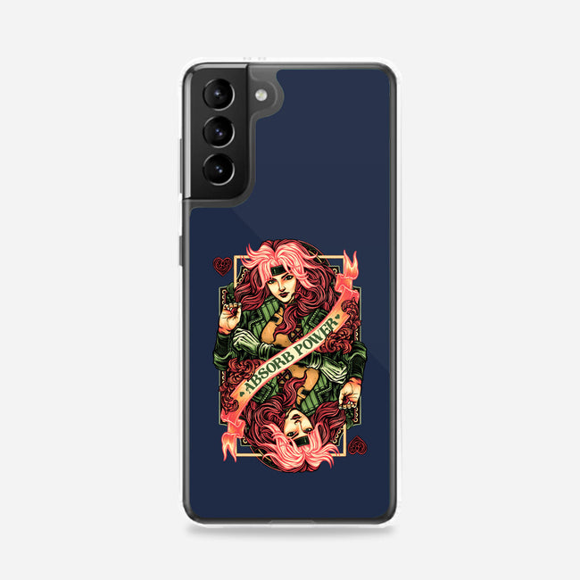 Absorb Power Card-Samsung-Snap-Phone Case-glitchygorilla