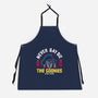 Astoria Oregon-Unisex-Kitchen-Apron-rocketman_art