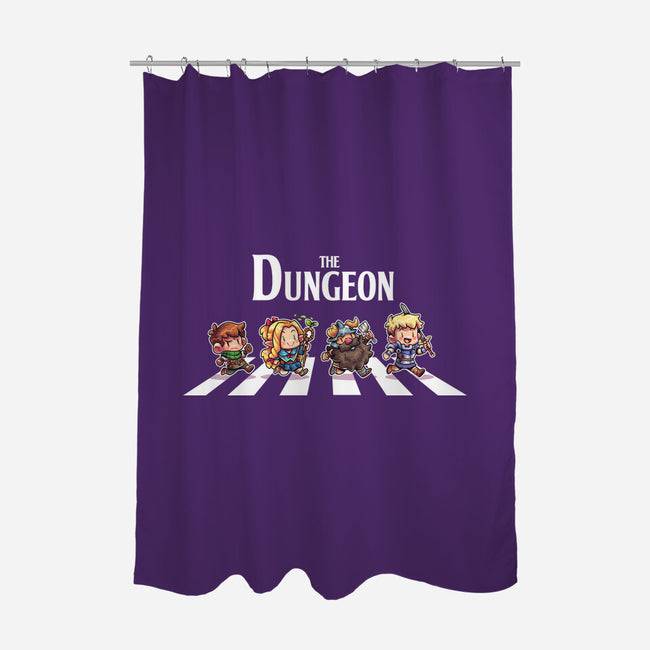 The Dungeon-None-Polyester-Shower Curtain-2DFeer