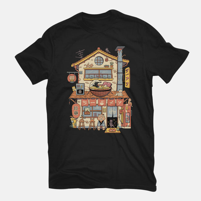 Ramen Neko House-Mens-Heavyweight-Tee-vp021