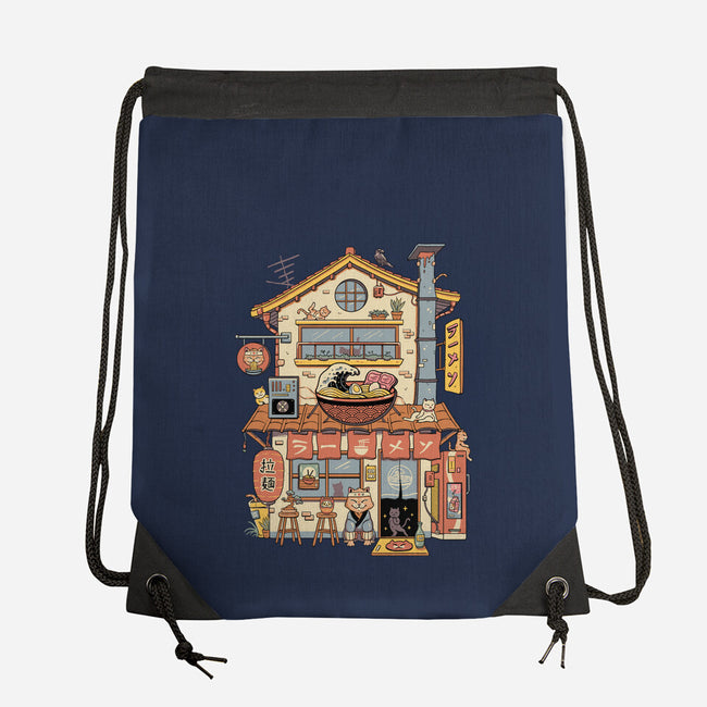 Ramen Neko House-None-Drawstring-Bag-vp021