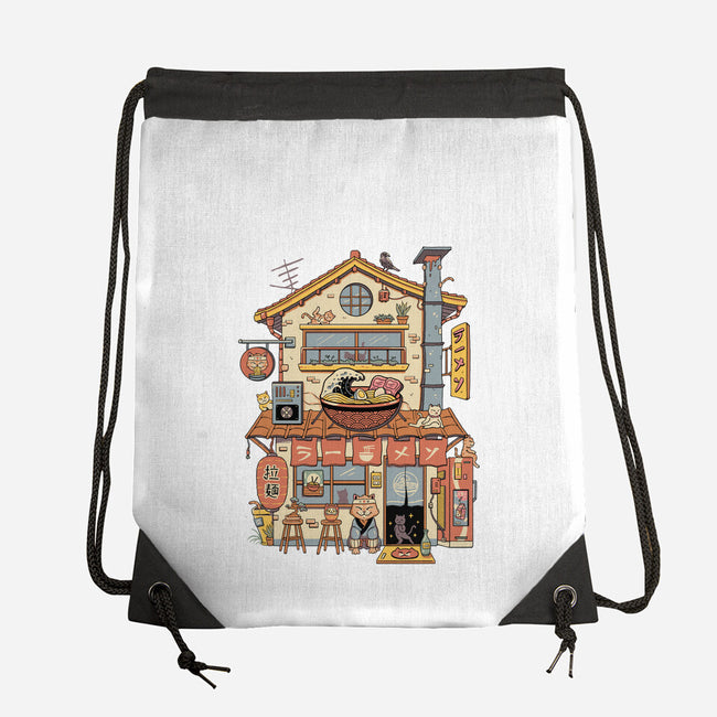 Ramen Neko House-None-Drawstring-Bag-vp021