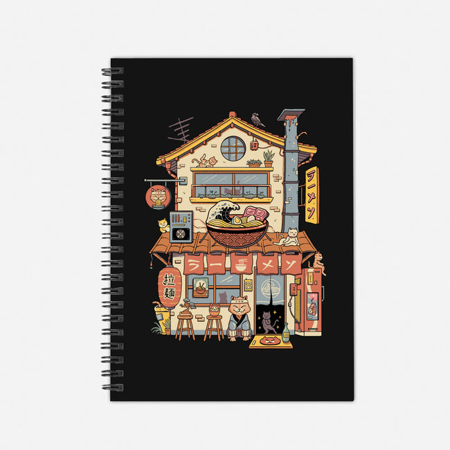 Ramen Neko House-None-Dot Grid-Notebook-vp021