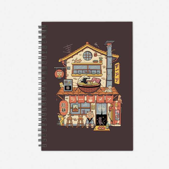 Ramen Neko House-None-Dot Grid-Notebook-vp021