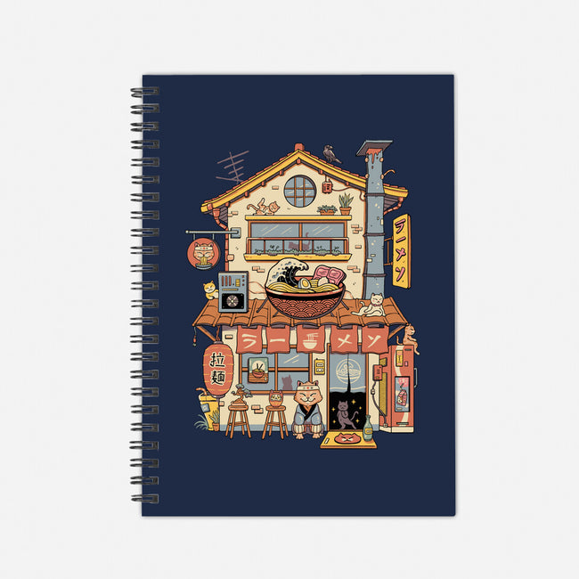 Ramen Neko House-None-Dot Grid-Notebook-vp021