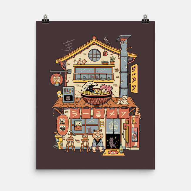 Ramen Neko House-None-Matte-Poster-vp021