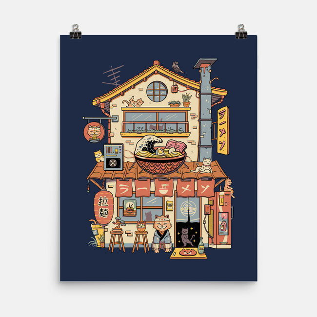 Ramen Neko House-None-Matte-Poster-vp021