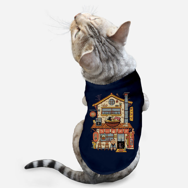 Ramen Neko House-Cat-Basic-Pet Tank-vp021