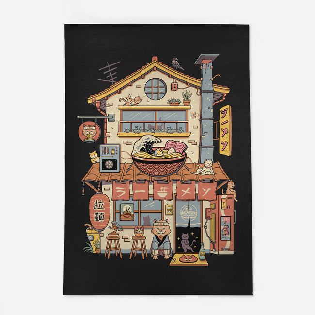 Ramen Neko House-None-Indoor-Rug-vp021