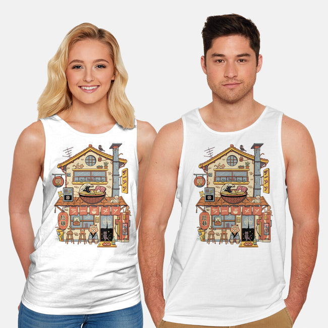 Ramen Neko House-Unisex-Basic-Tank-vp021