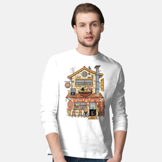 Ramen Neko House-Mens-Long Sleeved-Tee-vp021