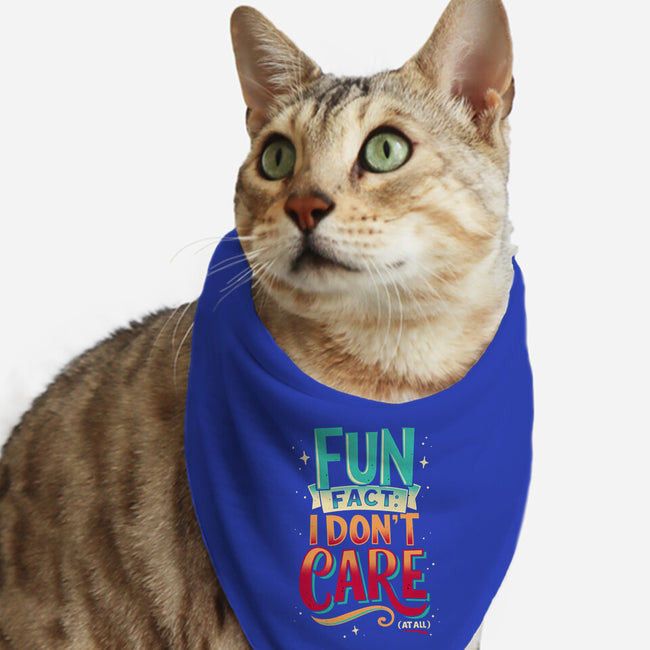 The Fun Fact-Cat-Bandana-Pet Collar-retrodivision