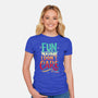 The Fun Fact-Womens-Fitted-Tee-retrodivision