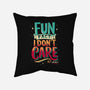 The Fun Fact-None-Non-Removable Cover w Insert-Throw Pillow-retrodivision