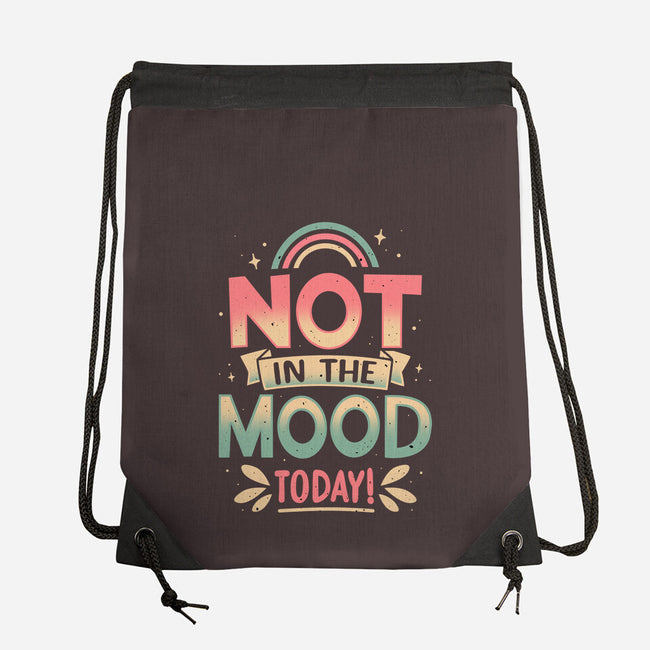 Not Today Nope-None-Drawstring-Bag-retrodivision