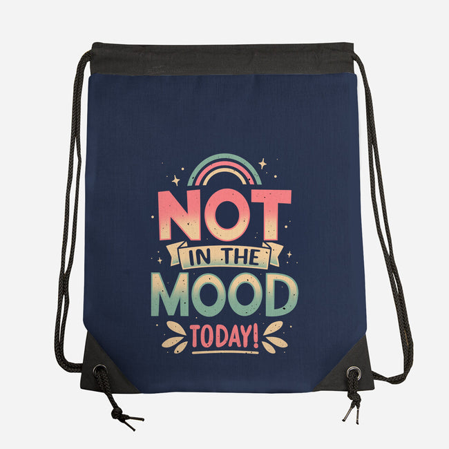 Not Today Nope-None-Drawstring-Bag-retrodivision